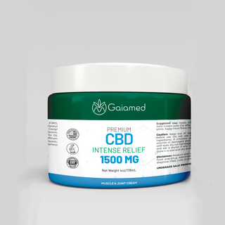 Creme Tópico CBD 1500mg - Intense Relief - Músculos e Articulações - 112g