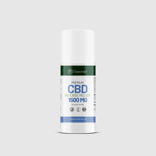 Creme Tópico  Roll-On CBD 1500mg -  Intense Relief - Músculos e Articulaçōes - 90g